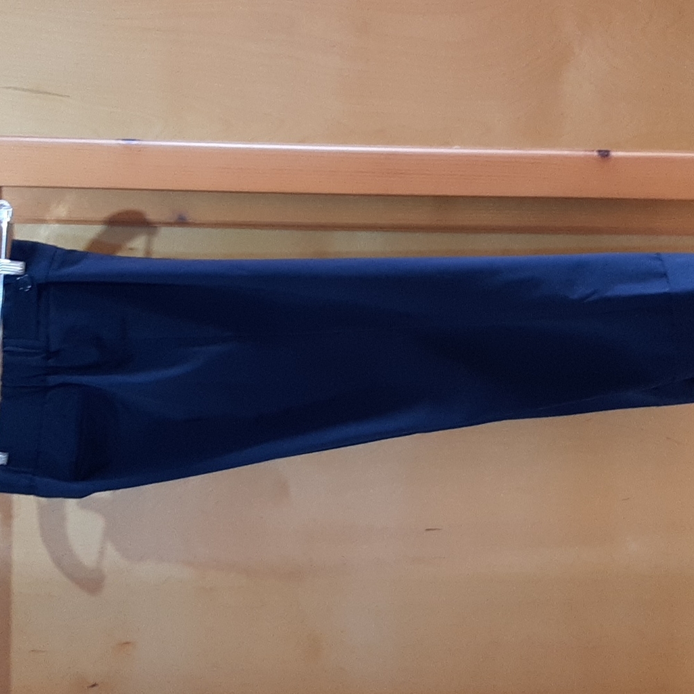 Maternity Loft womens black dress pants with expandable waist size 8M